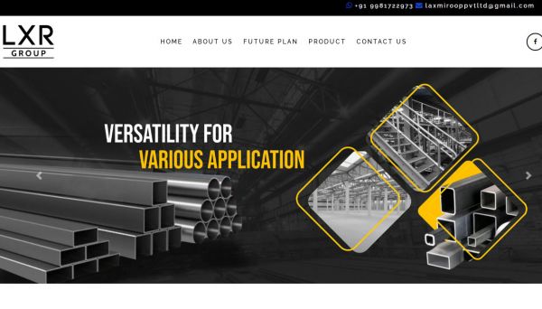 Laxmiroop Pvt.Ltd., website company design in raipur