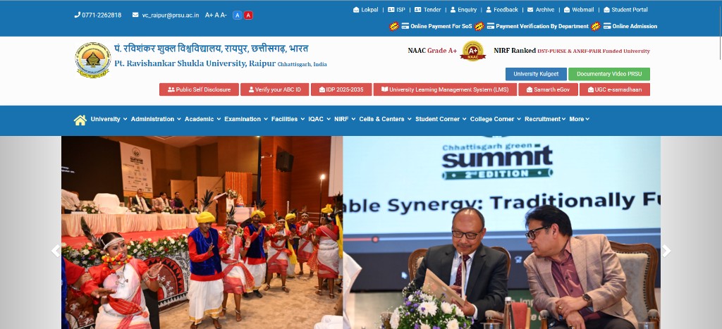Pt. Ravishankar Shukla University