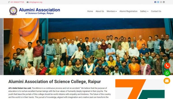 Alumini Association of Science College, Raipur