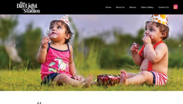 The Day Light Studios, website company design in raipur