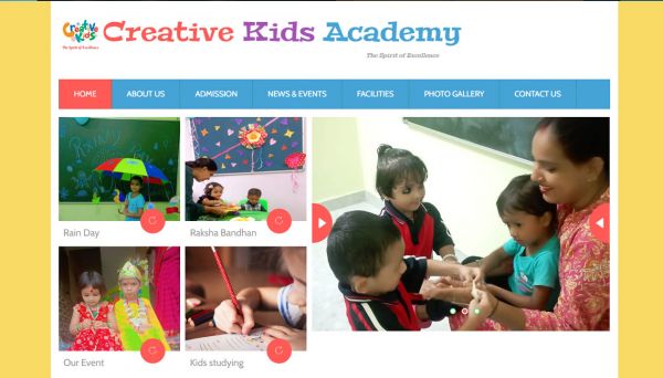 Creative Kids Academy, Web Designing Company in Raipur Chhattisgarh