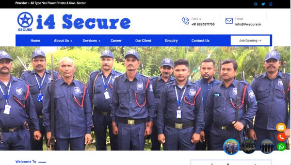 i4 Secure, Web Designing Company in Raipur Chhattisgarh